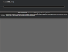 Tablet Screenshot of eaa231.org